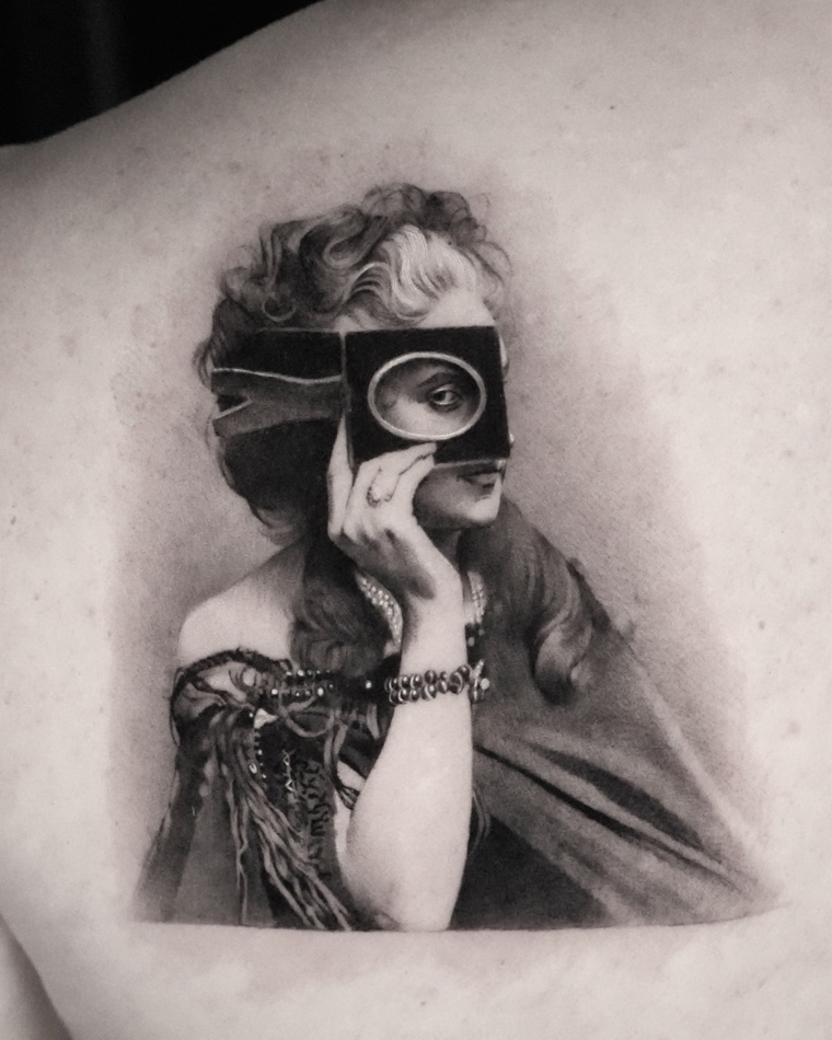 Black and grey realism tattoo by Goldy Z, 5