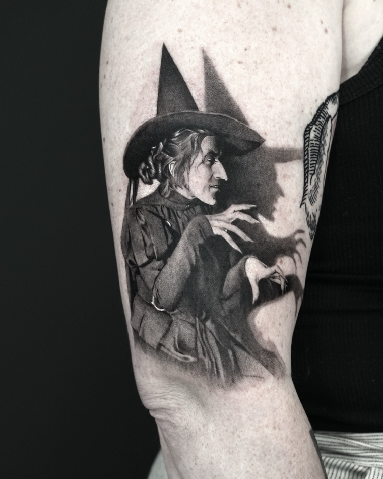Black and grey realism tattoo by Goldy Z, 11