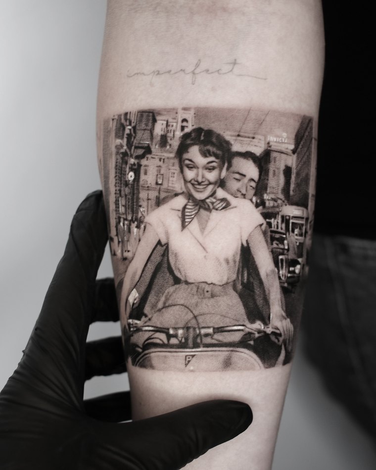 Micro-realism tattoo by Goldy Z, 17