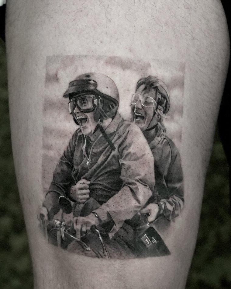 Micro-realism tattoo by Goldy Z, 24
